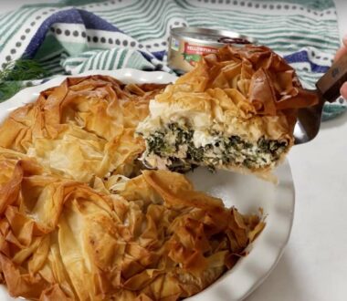 Tuna Spanakopita Pie | Genova Seafood